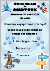 Affiche Fête du village
